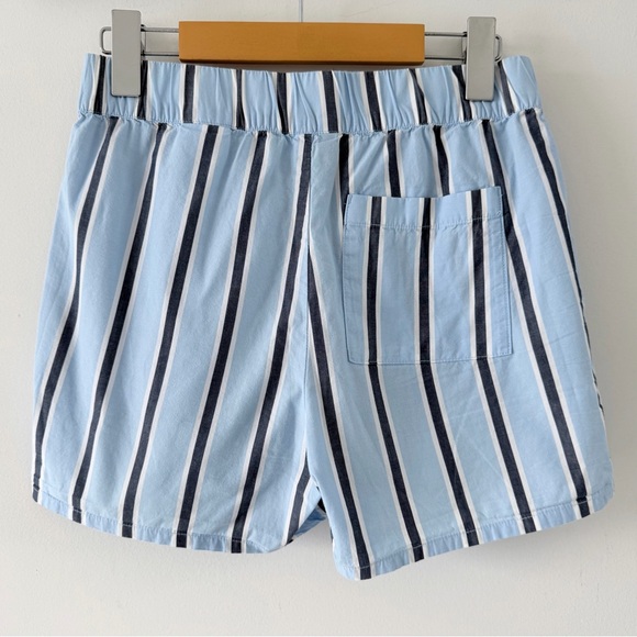 H&M Divided Blue Stripe Shirt and Shorts Set XXS Matching Co-Ord - Picture 13 of 16